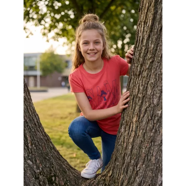  Tricou fetita SAM 73 IELENIA KT 506 ROZ APRINS 