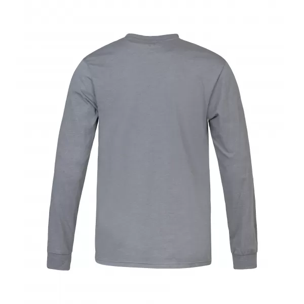  Tricou pentru bărbați cu mâneci lungi HANNAH KIRK GRI OȚEL 