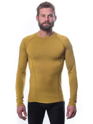 Tricou termic pentru bărbați SENSOR MERINO AIR MUSTARD
