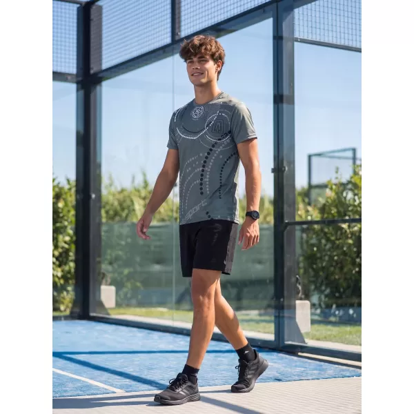  Tricou premium pentru bărbați ALTISPORT VOJ/ALM003TR01 GRAFIT 