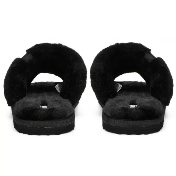  Pantofi de dama PUMA FLUFF SOLO 387522-01 NEGRU 