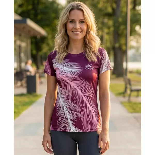  Tricou funcțional premium pentru femei ALTISPORT VOJ/ALW001TR01 FUCSIE 