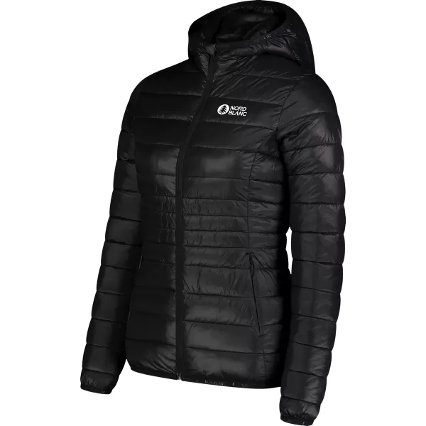  Geaca matlasata de dama NORDBLANC SPARKLE NBWJL7947 NEGRU 