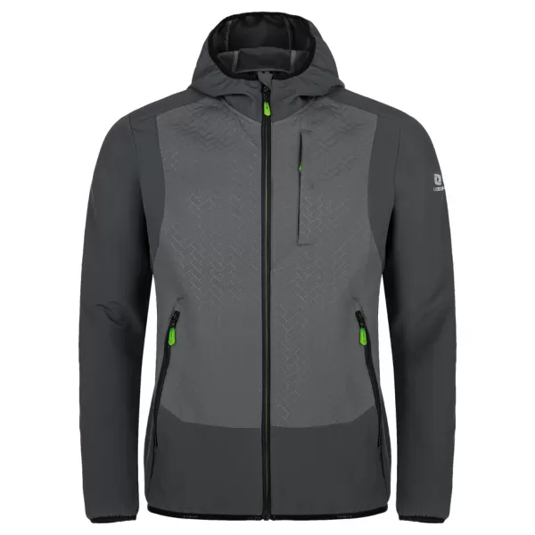  Jachetă softshell pentru bărbați LOAP URELON OLM2312 GRI ÎNCHIS 