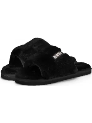 Pantofi de dama PUMA FLUFF SOLO 387522-01 NEGRU