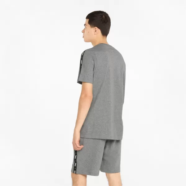  Tricou pentru bărbați PUMA ESS+ TAPE TEE 847382-03 GRI 