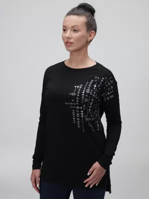 Tricou pentru femei LOAP ABVERA CLW23153 NEGRU