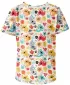 Short -sleeved t -thirt WAMU HRAVÉ KOALY ALB/MAI COLORAT