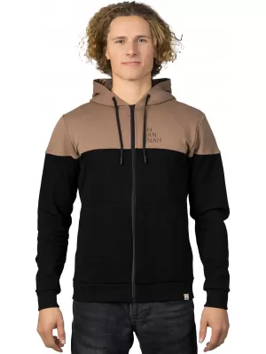 Hanorac pentru bărbați HANNAH FEZCO HOODY ANTRACIT/COCA MOCHA