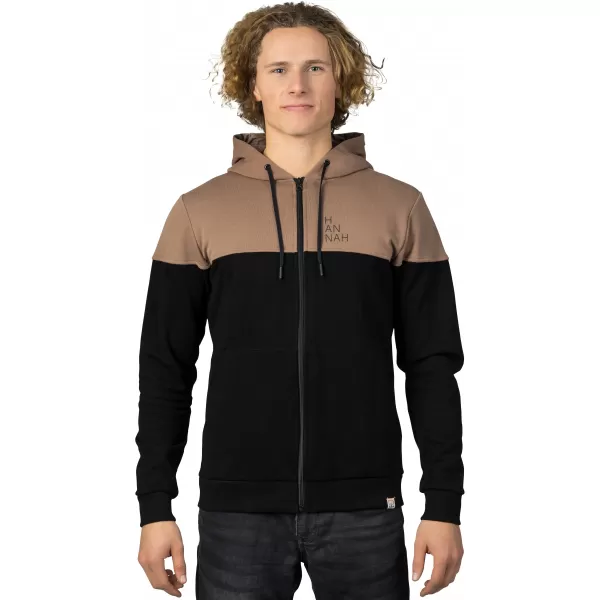  Hanorac pentru bărbați HANNAH FEZCO HOODY ANTRACIT/COCA MOCHA 