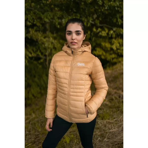  Geaca matlasata de dama NORDBLANC SPARKLE NBWJL7947 BEJ 