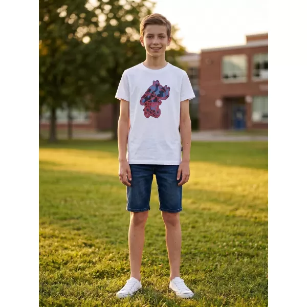  Tricou băieți SAM 73 SILAQUI KT 502 ALB 