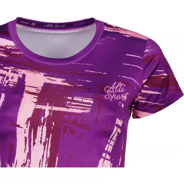  Tricou funcțional premium pentru femei ALTISPORT VOJ/ALW010TR01 VIOLET 