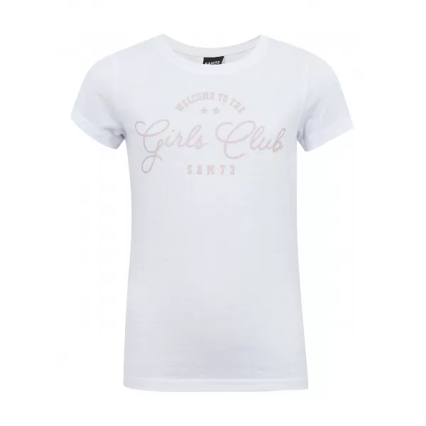  Tricou fetita SAM 73 JANLI KT 507 ALB 