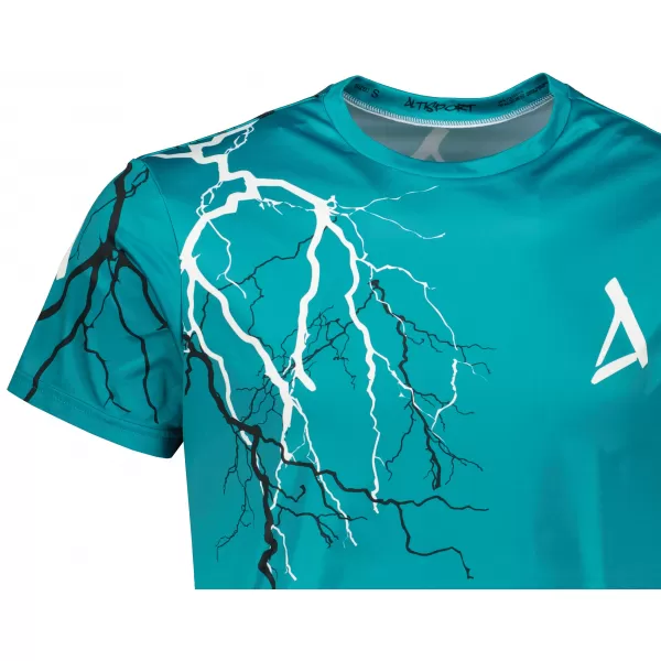  Tricou premium pentru bărbați ALTISPORT VOJ/ALM004TR01 KEROSEN/ALB 