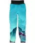 Pantaloni de softshell pentru bebeluși WAMU DRAGON FANTASY ALBASTRU