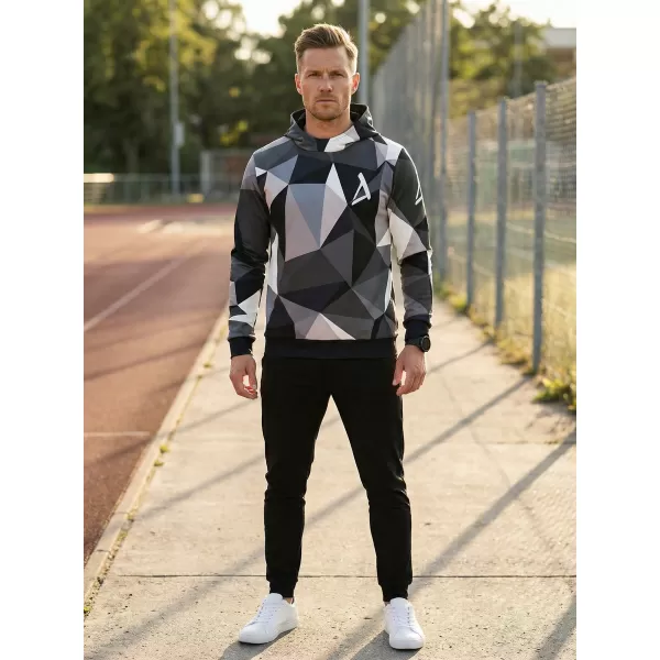  Hanorac premium pentru bărbați ALTISPORT VOJ/ALM007MI01 GRI 