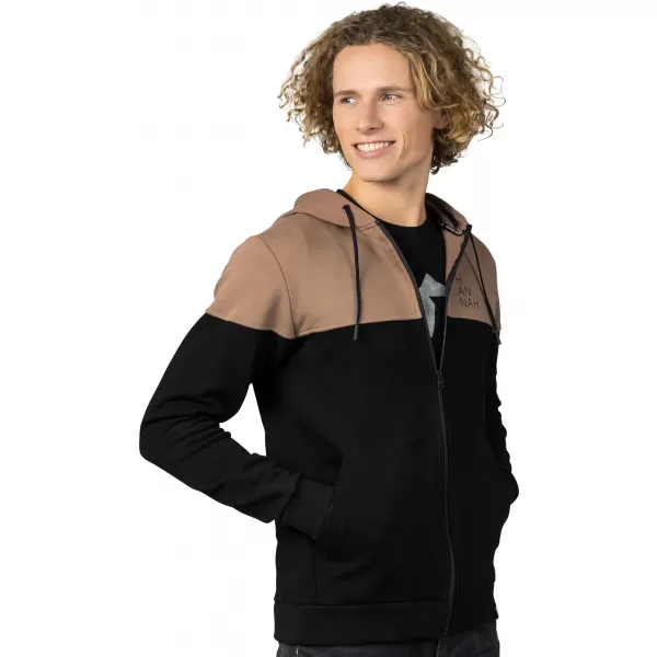  Hanorac pentru bărbați HANNAH FEZCO HOODY ANTRACIT/COCA MOCHA 