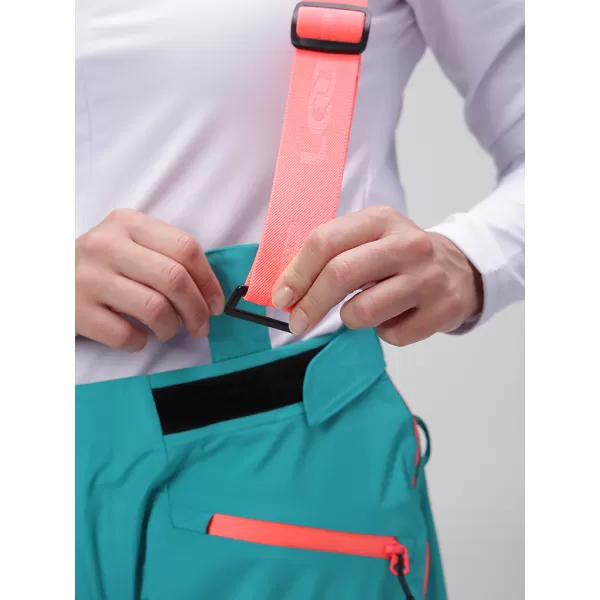  Pantaloni de iarna de dama LOAP FALCA XLW2302 VERDE 
