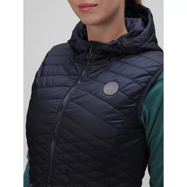  Vesta de dama LOAP ILMANAX CLW23114 ALBASTRU ÎNCHIS 