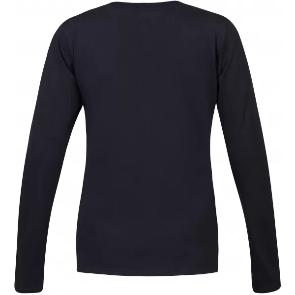 Tricou de damă cu mâneci lungi HANNAH ELARA ANTRACIT (ALB) 