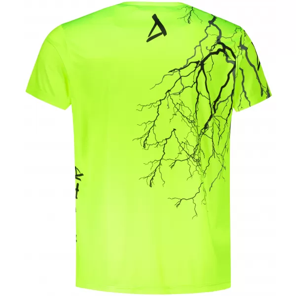  Tricou premium pentru bărbați ALTISPORT VOJ/ALM004TR01 GALBEN NEON 