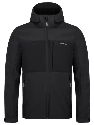Jachetă softshell pentru bărbați LOAP LUPRON OLM2307 GRI ÎNCHIS