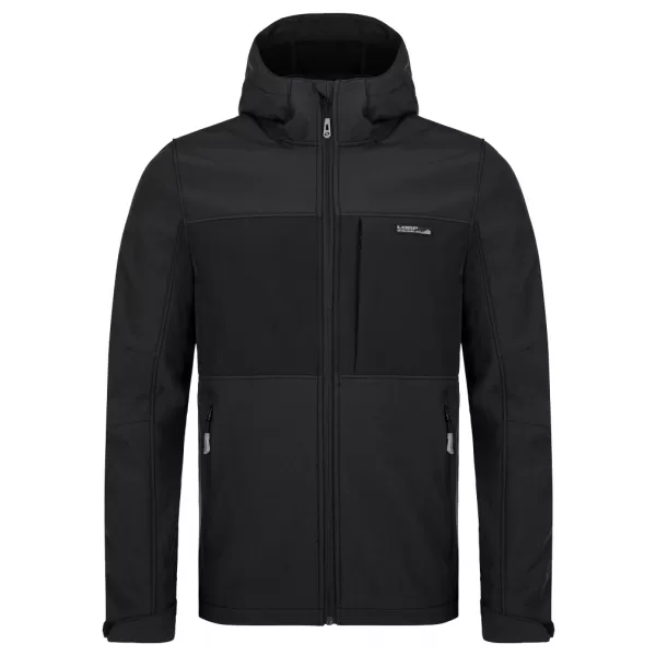  Jachetă softshell pentru bărbați LOAP LUPRON OLM2307 GRI ÎNCHIS 