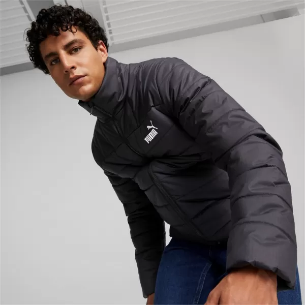  Jachetă pentru bărbați PUMA ESS+ PADDED JACKET 849349-01 NEGRU 