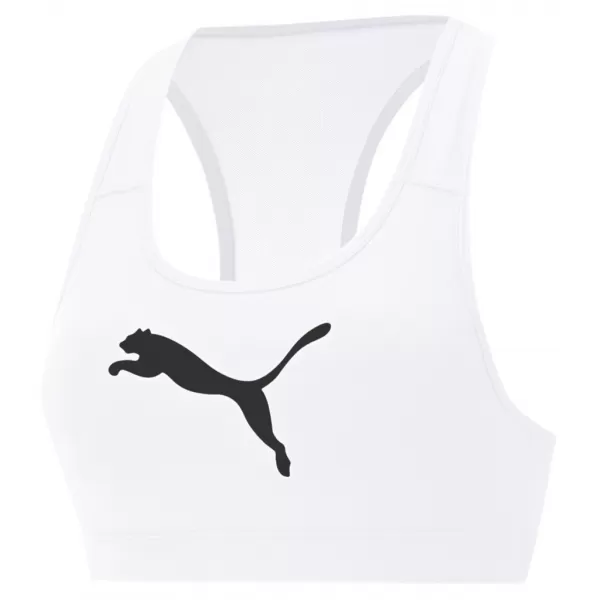  Sutien de damă PUMA MID IMPACT 4KEEPS GRAPHIC BRA PM 520306-52 ALB 