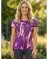 Tricou funcțional premium pentru femei ALTISPORT VOJ/ALW010TR01 VIOLET