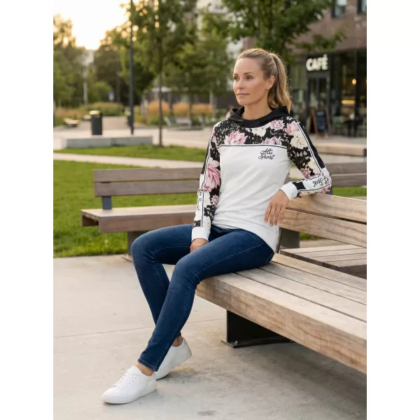  Hanorac premium pentru femei ALTISPORT VOJ/ALW008MI01 ALB 