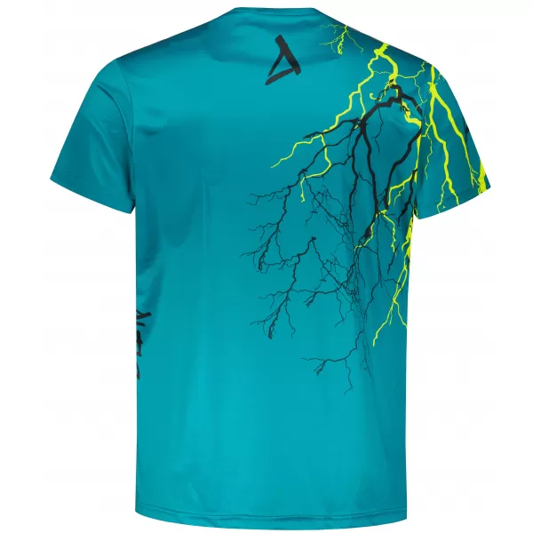  Tricou premium pentru bărbați ALTISPORT VOJ/ALM004TR01 KEROSEN/GALBEN 