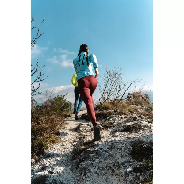  Jambiere sport de damă NORDBLANC COMPLAINT NBWPL7779 BURGUNDIA 