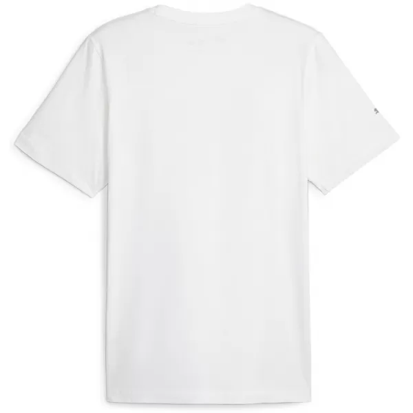  Tricou pentru bărbați PUMA BMW MMS ESS LOGO TEE 621314-02 ALB 