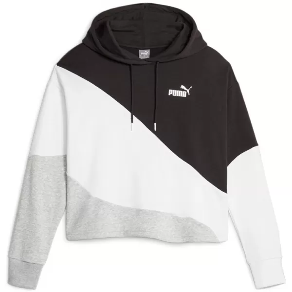  Hanorac de dama PUMA POWER CAT HOODIE TR 673977-51 NEGRU 