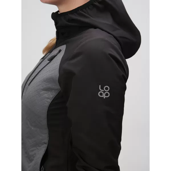  Jachetă softshell de damă LOAP URLEA OLW2322 NEGRU 