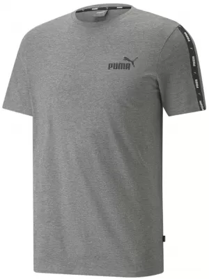 Tricou pentru bărbați PUMA ESS+ TAPE TEE 847382-03 GRI