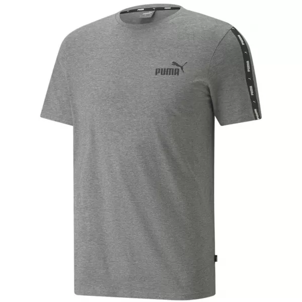  Tricou pentru bărbați PUMA ESS+ TAPE TEE 847382-03 GRI 