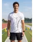 Tricou premium pentru bărbați ALTISPORT VOJ/ALM003TR01 ALB