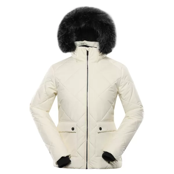  Geacă pentru doamne ALPINE PRO LODERA LJCB593 ALB 