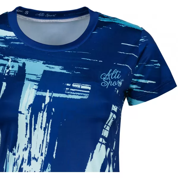  Tricou funcțional premium pentru femei ALTISPORT VOJ/ALW010TR01 ALBASTRU REGAL 