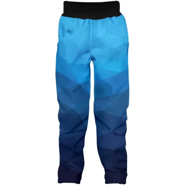  Pantaloni de softshell pentru bebeluși WAMU MOZAIKA ALBASTRU 