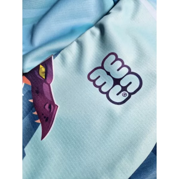  Pantaloni de softshell pentru bebeluși WAMU DRAGON FANTASY ALBASTRU 