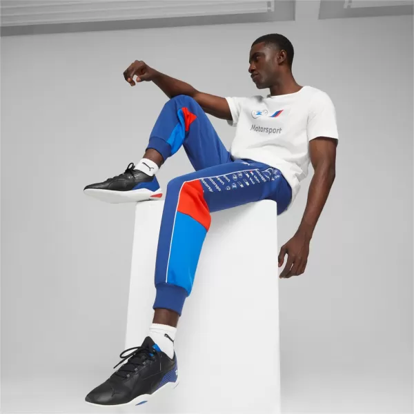  Tricou pentru bărbați PUMA BMW MMS ESS LOGO TEE 621314-02 ALB 