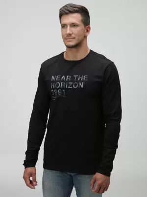 Tricou pentru bărbați LOAP ALFONS CLM2356 NEGRU