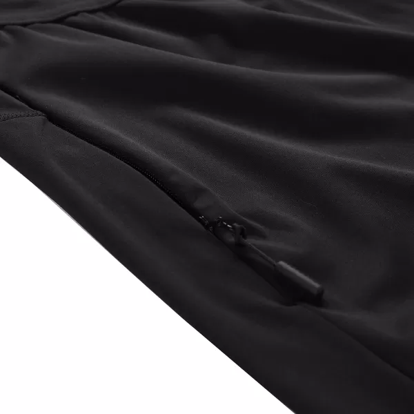  Pantaloni softshell pentru bărbați ALPINE PRO ABAR MPAB594 NEGRU 