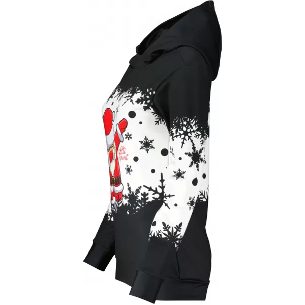  Hanorac premium pentru femei ALTISPORT VOJ/ALWVN2MI01 NEGRU 