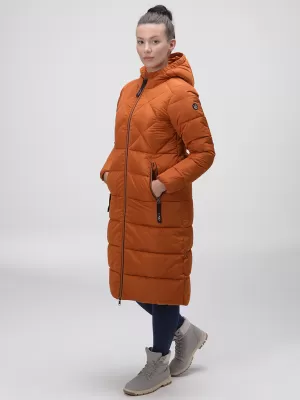 Palton de damă LOAP TARVISIA CLW23107 PORTOCALE