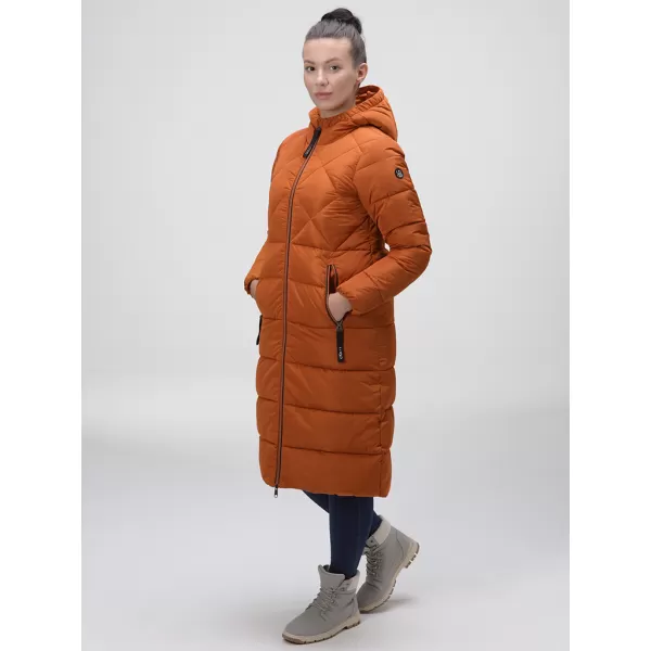  Palton de damă LOAP TARVISIA CLW23107 PORTOCALE 